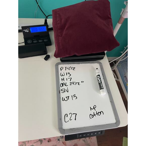 bitten by sarah jessica parker velvet maroon strapless knee length dress size 8 - Picture 7 of 7